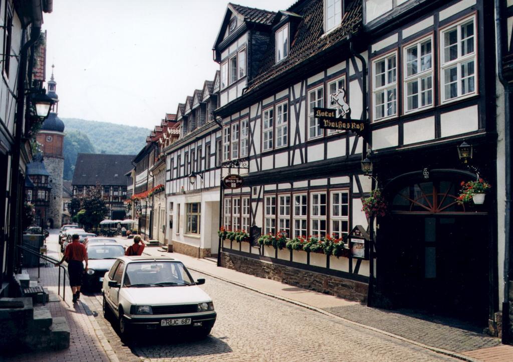 Hotel Garni Weisses Ross Stolberg i. Harz Zewnętrze zdjęcie